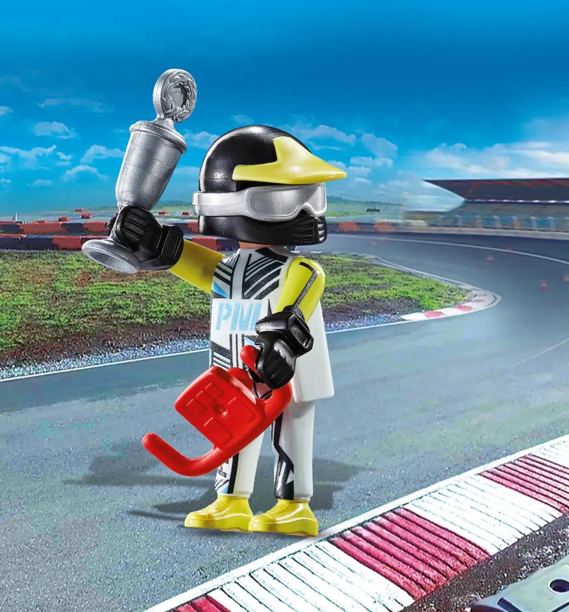 Playmobil Playmo-friends Autocoureur 70812 - Multicolor