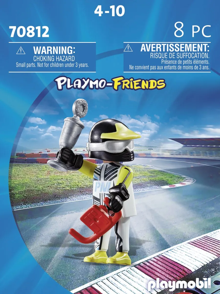 Playmobil Playmo-friends Autocoureur 70812 - Multicolor
