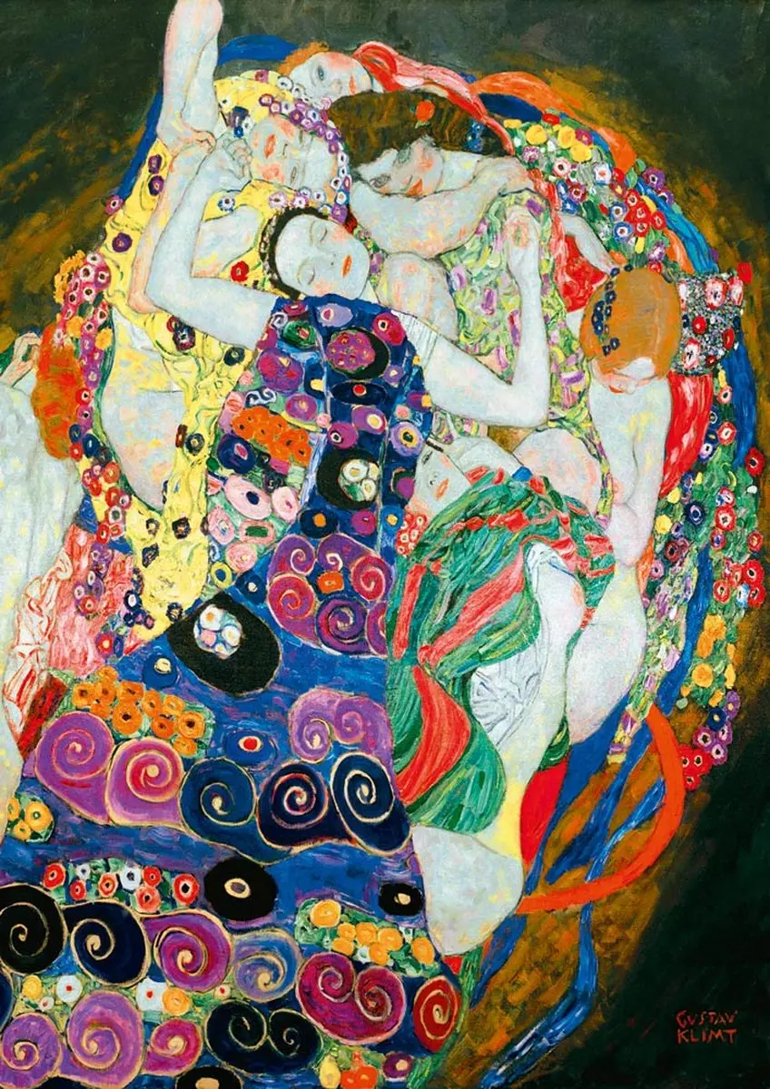 Bluebird Puzzle legpuzzel Gustave Klimt The Maiden 1913