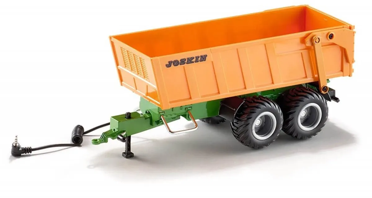 SIKU 6780 Dubbel-as-aanhangwagen - Oranje