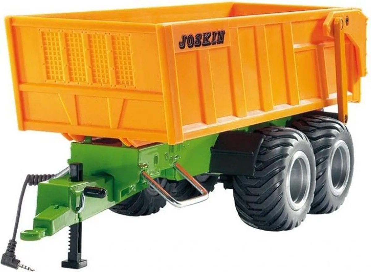 SIKU 6780 Dubbel-as-aanhangwagen - Oranje