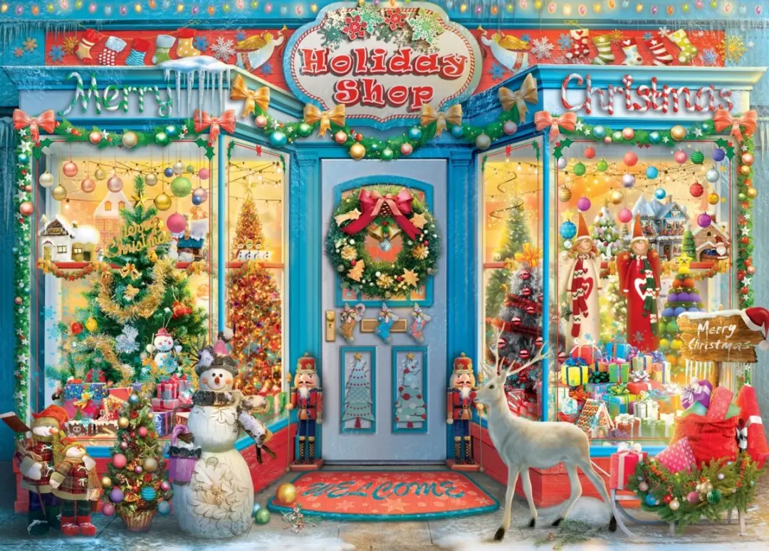 Bluebird Puzzle legpuzzel Holiday Shop
