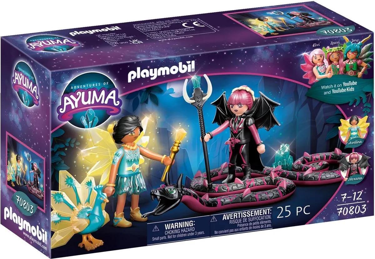 Playmobil Adventures of Ayuma Crystal Fairy & Bat Fairy