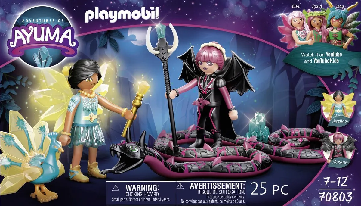 Playmobil Adventures of Ayuma Crystal Fairy & Bat Fairy - 70803 - afbeelding 6 van 6