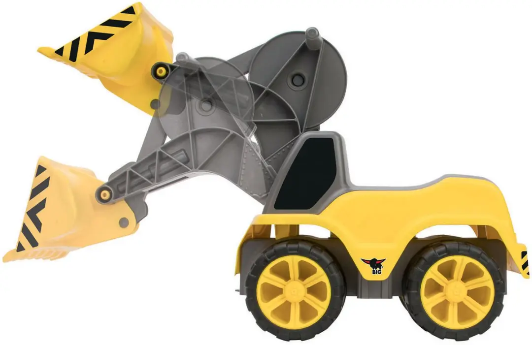 BIG Power Worker Maxi Loader 800055813 - Loopauto - 50kg - Geel