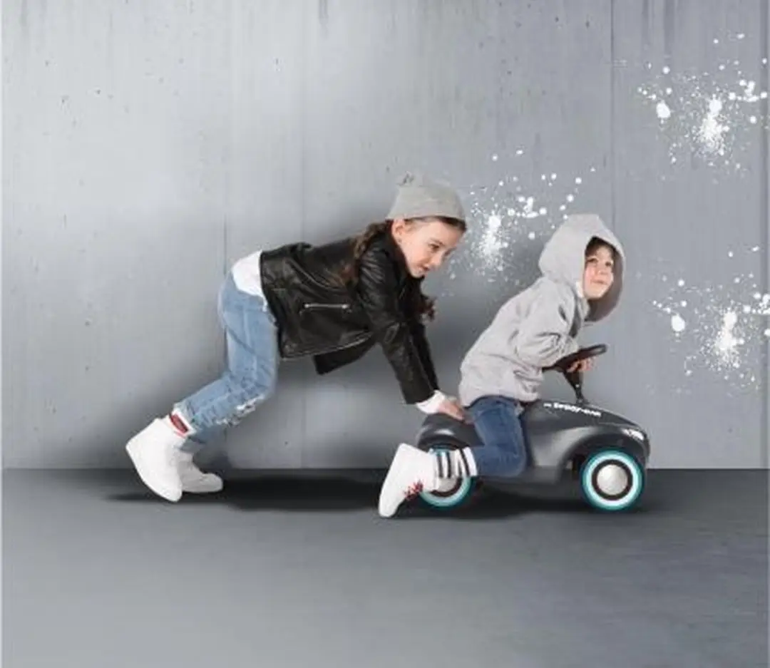 BIG Bobby Loopauto Neo Anthrazit 800056243 - afbeelding 4 van 6