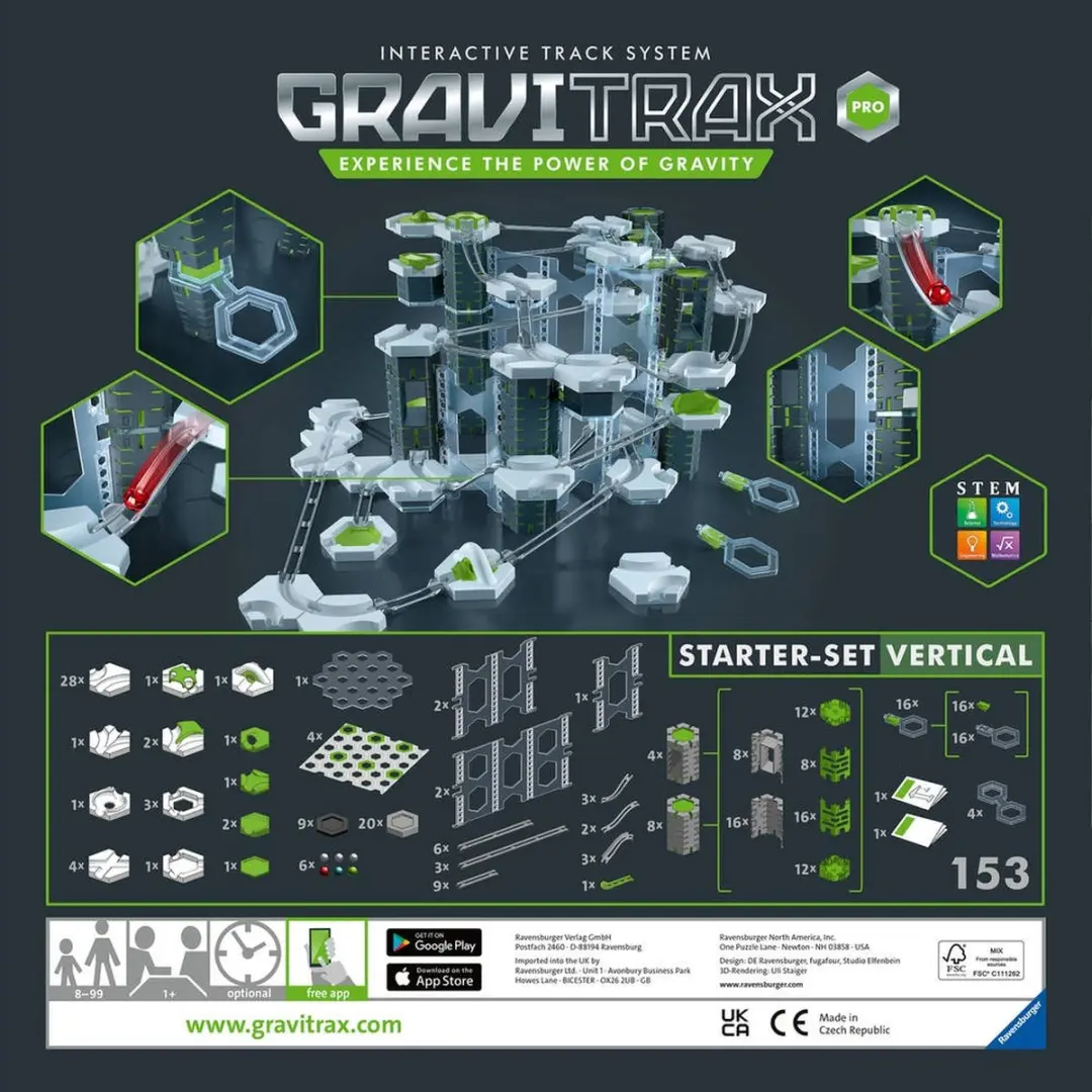GraviTrax PRO Starter Set Vertical - Multicolor - afbeelding 6 van 6