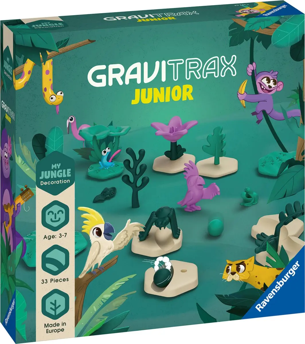 GraviTrax Junior Extension My Jungle - 182 Onderdelen