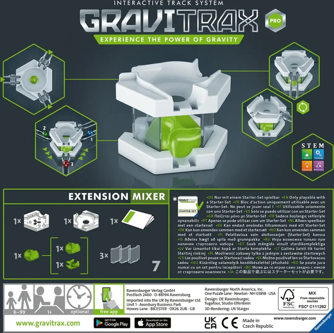 GraviTrax PRO Mixer Uitbreiding - 13 Baandelen