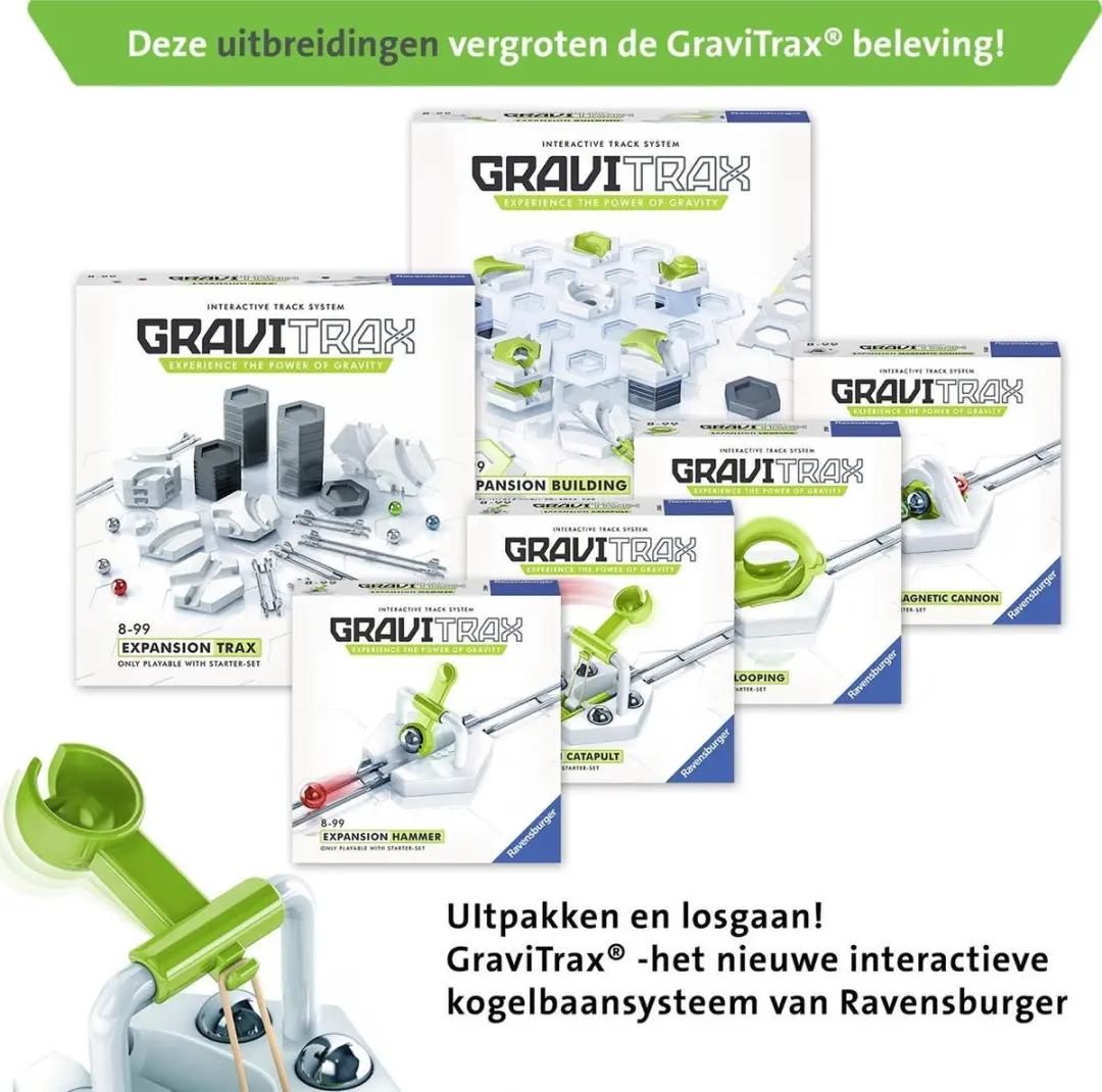 GraviTrax Scoop Uitbreiding - 13 Baandelen - afbeelding 3 van 6