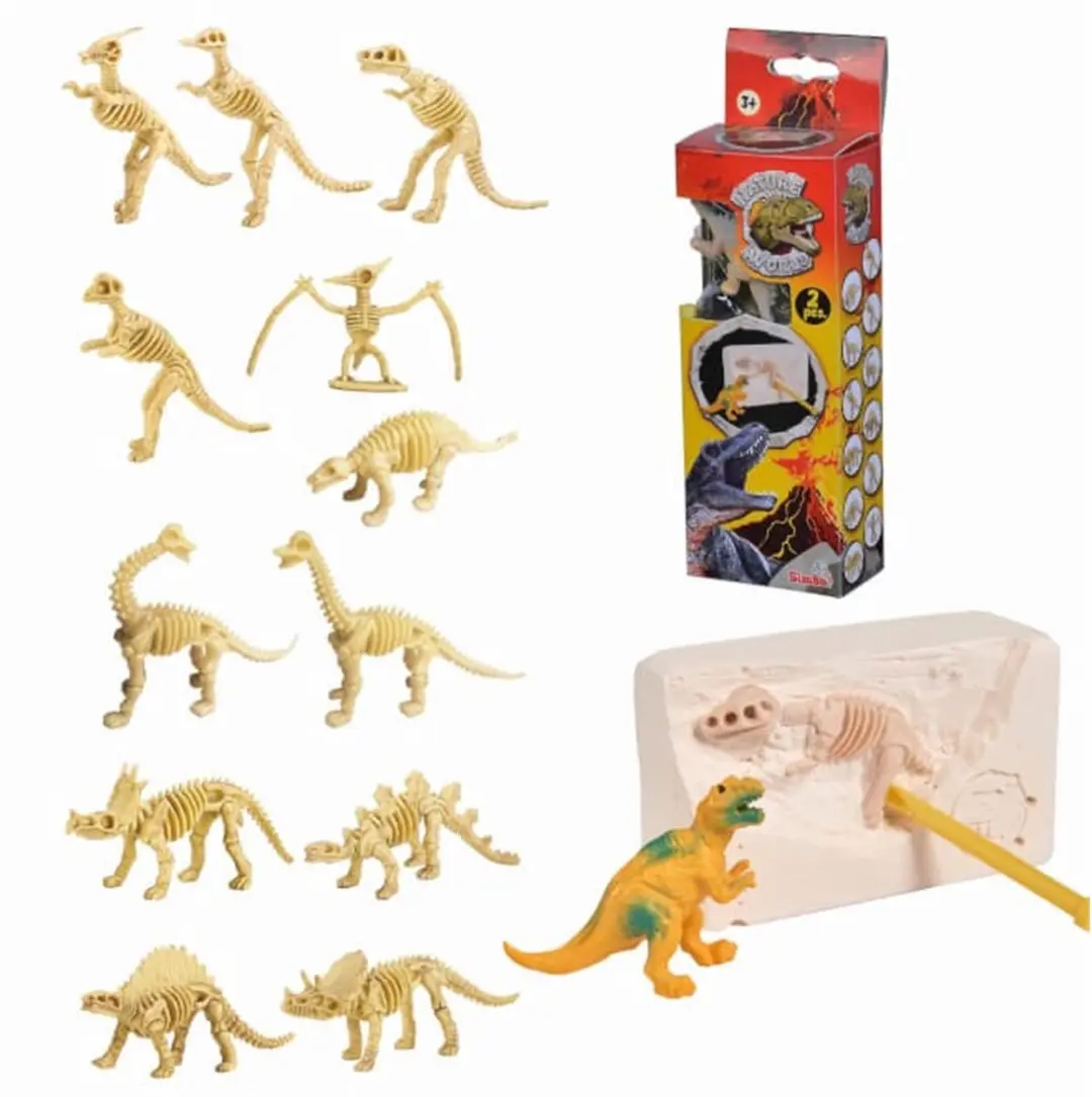 Simba Dino Opgravingsset - Meerkleurig - afbeelding 4 van 5