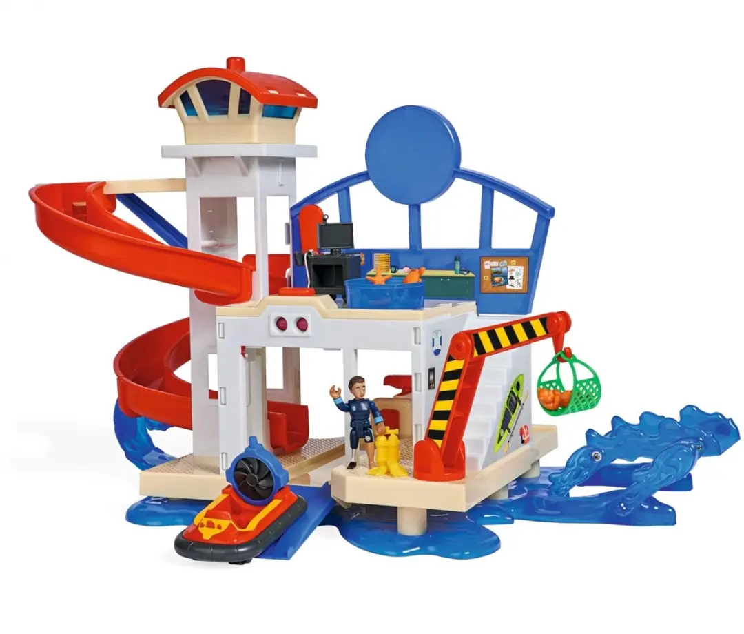 Simba Brandweerman Sam Ocean Rescue Station - Meerkleurig - afbeelding 6 van 6