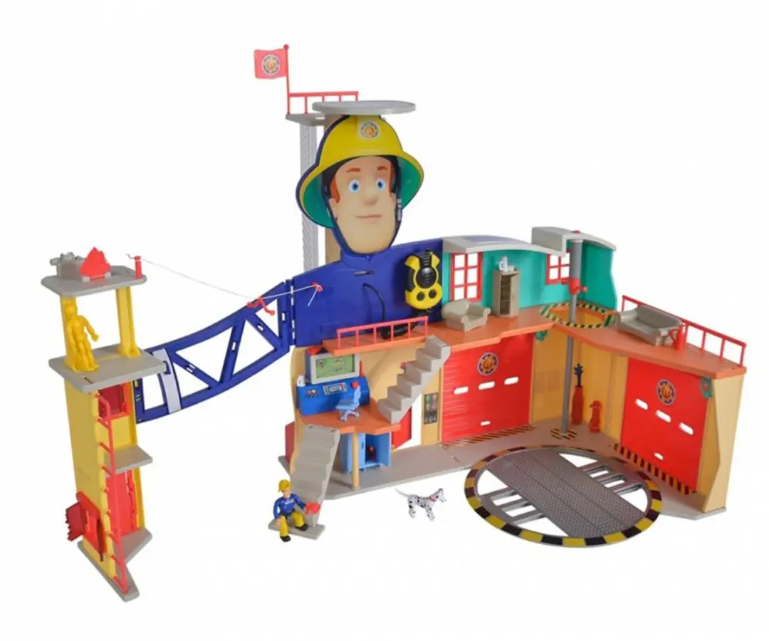 Simba Brandweerman Sam Brandweerkazerne XXL - Meerkleurig - afbeelding 3 van 6