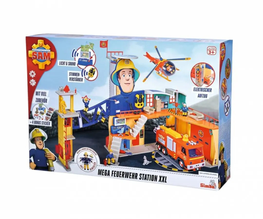 Simba Brandweerman Sam Brandweerkazerne XXL