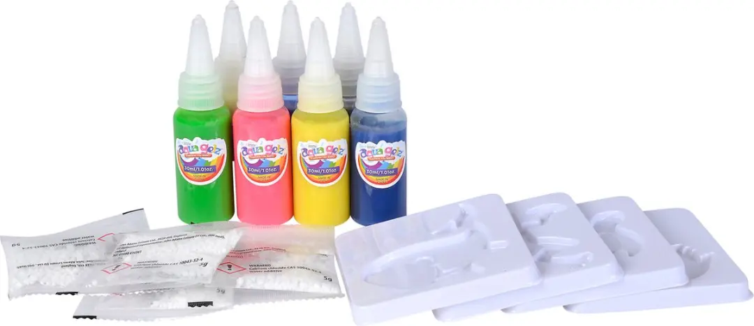 Simba Aqua Gelz Creative Set - 7x30ml Kleurgel & Accessoires - afbeelding 5 van 6