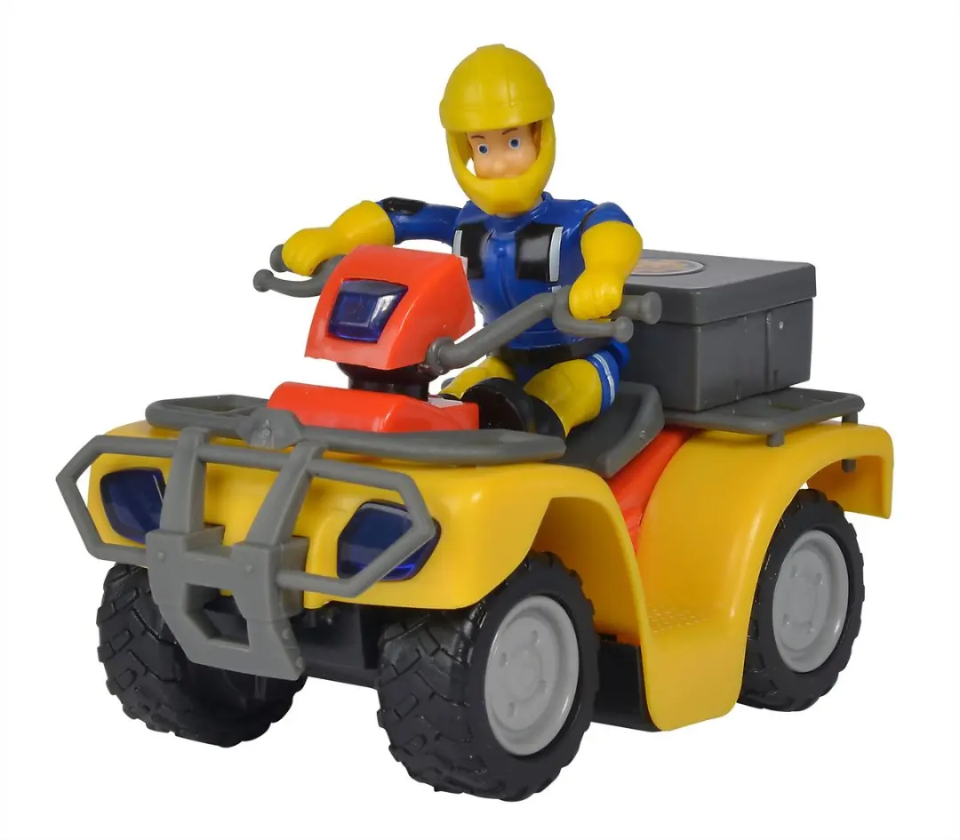 Simba Brandweerman Sam Quad Speelgoed - MPN 109257657 - Meerkleurig - afbeelding 6 van 6