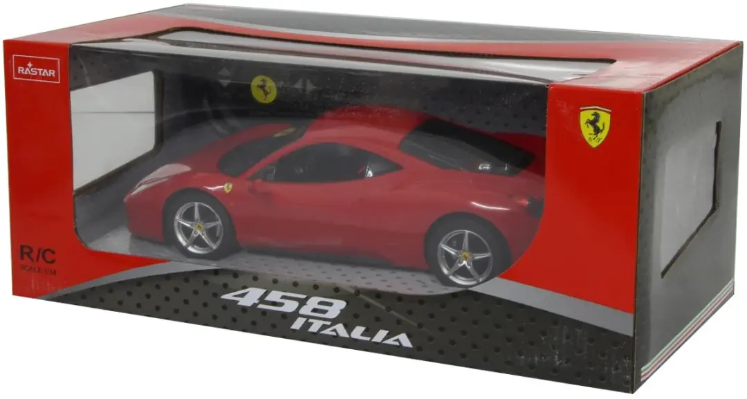 Jamara Ferrari 458 Italia 1:14 Bestuurbare Auto - Rood - afbeelding 4 van 6