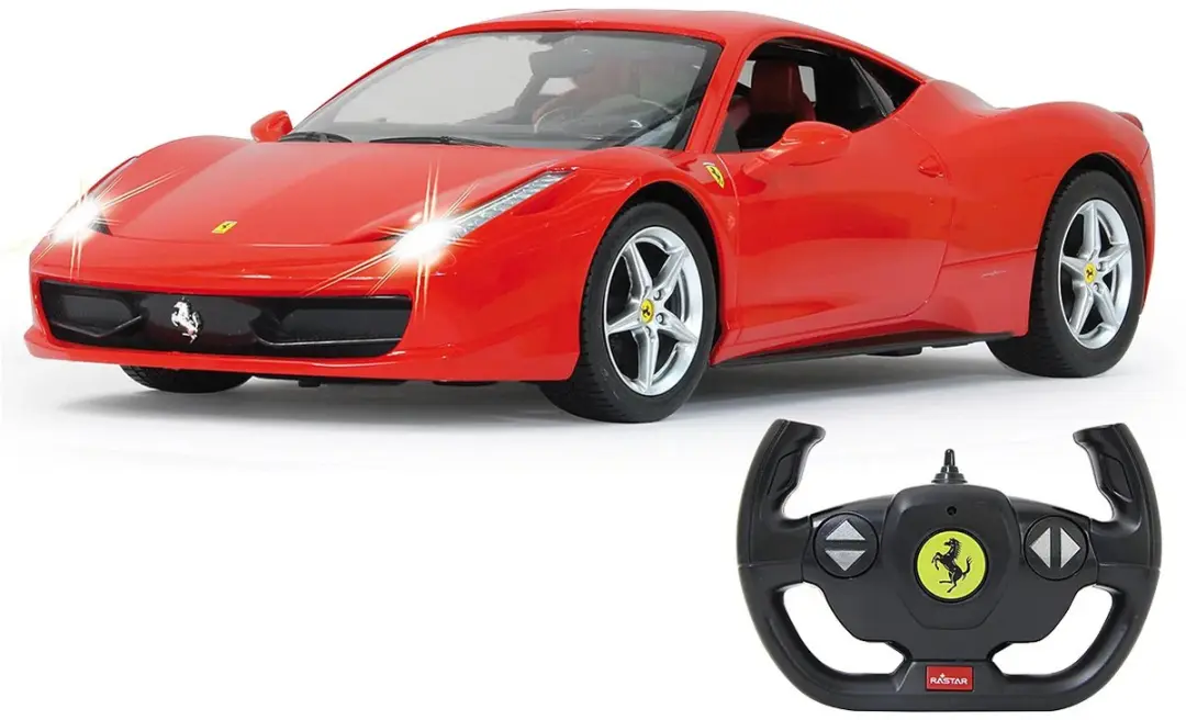 Jamara Ferrari 458 Italia 1:14 Bestuurbare Auto - Rood - afbeelding 3 van 6