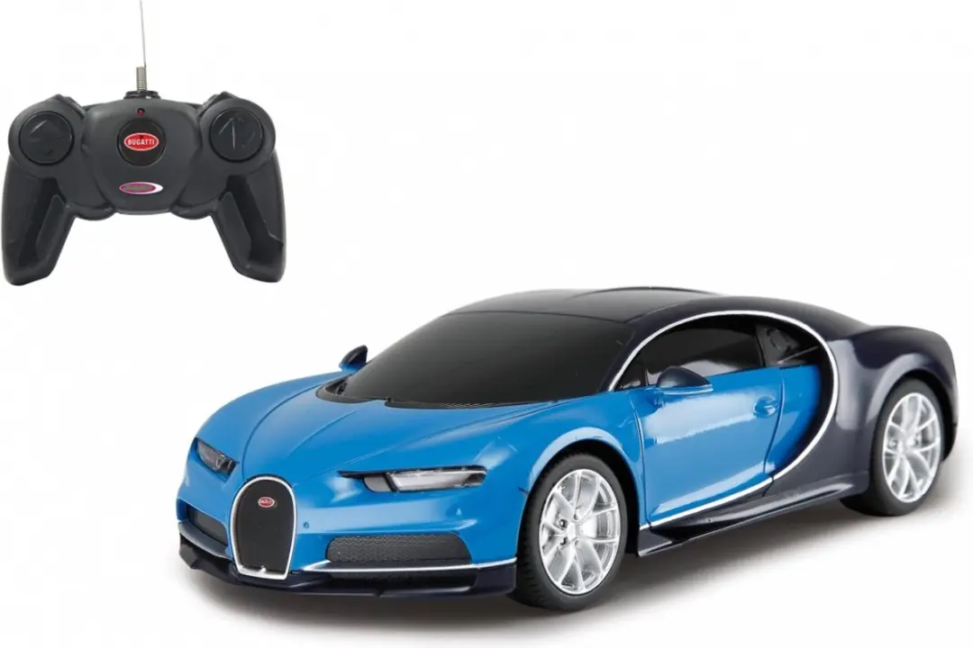 Jamara RC Sportauto Bugatti Chiron 1:24 - Blauw - afbeelding 3 van 6