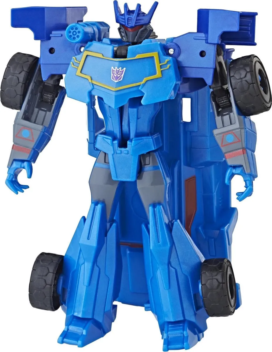 Hasbro Transformer Cyberverse Soundwave - 10 cm - Blauw