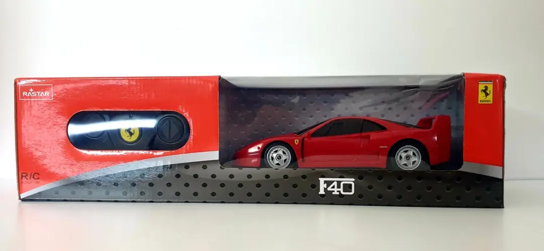 Jamara Ferrari F40 RC Auto 1:24 - 2,4 GHz - Rood - afbeelding 4 van 6