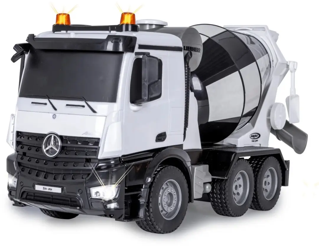 Jamara 406313 RC Vrachtwagen Mercedes-Benz Arocs - Wit - afbeelding 4 van 6