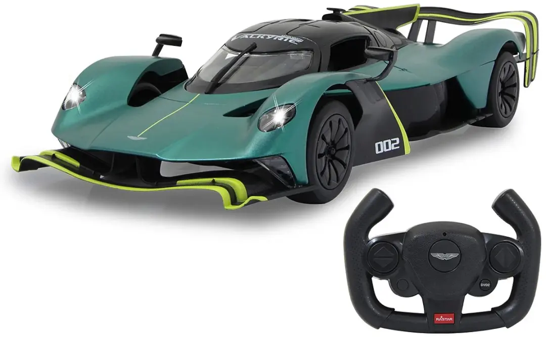 Jamara RC Sportauto Aston Martin Valkyrie AMR Pro 1:14 - Donker Groen - afbeelding 4 van 6