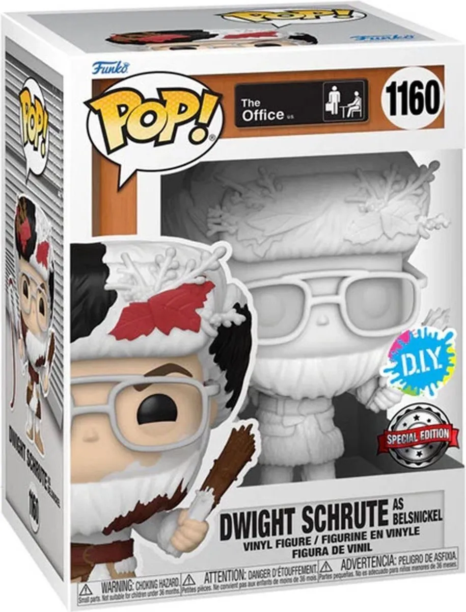Funko Pop The Office Dwight Schrute Belsnickel DIY
