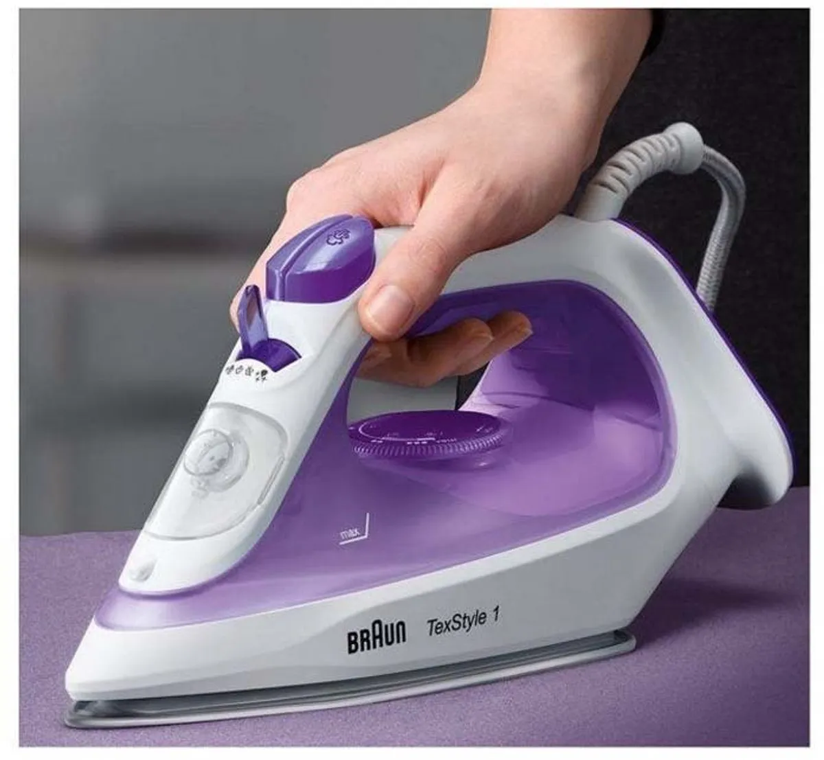 Braun SI1080VI Stoomijzer - 2000W - Paars
