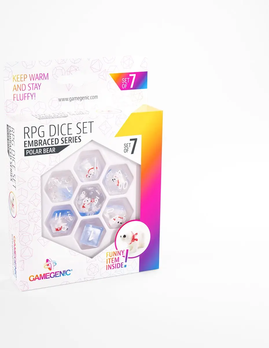 Gamegenic Embraced Polar Bear RPG Set