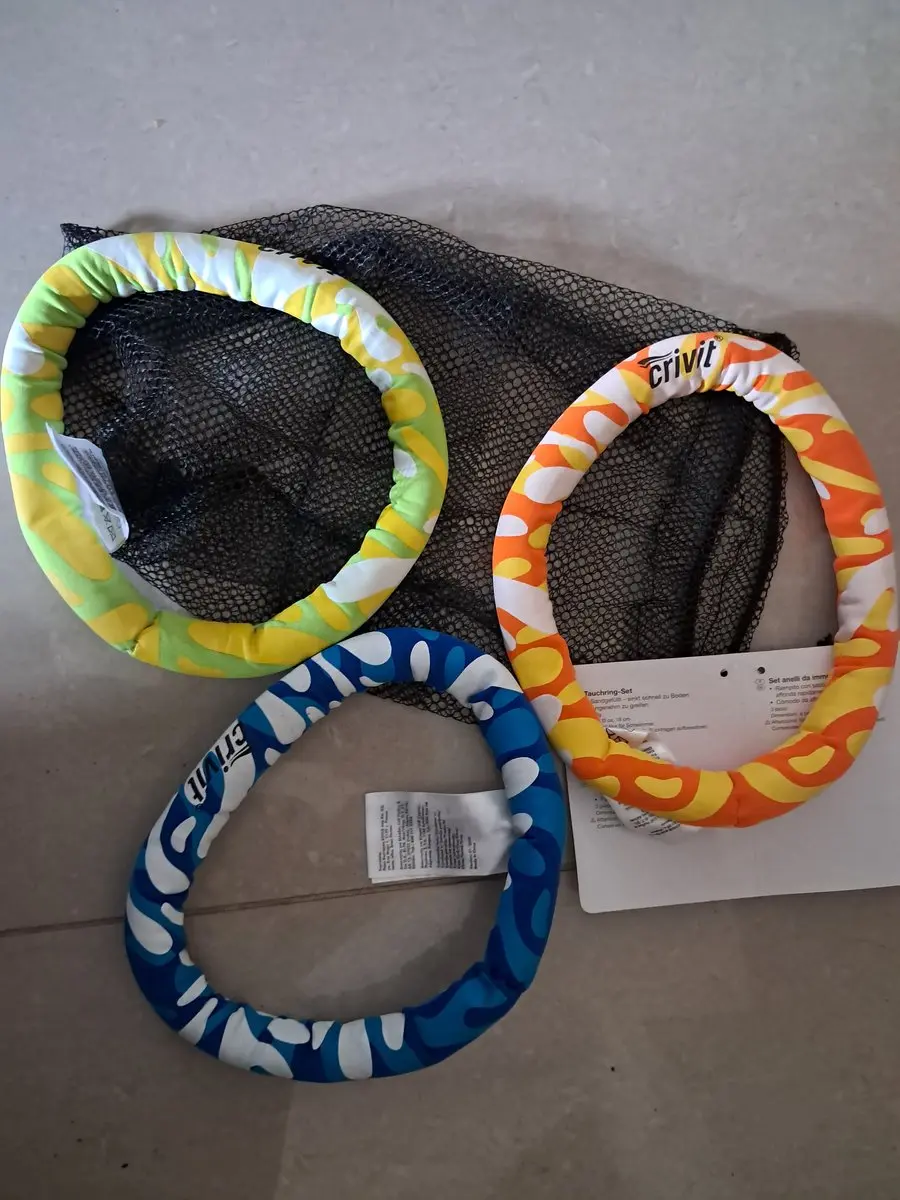 Crivit Set Duikringen 3 stuks