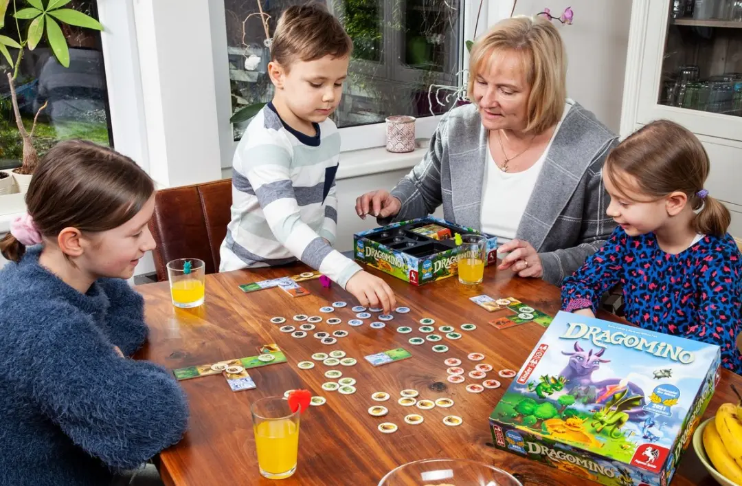 Pegasus Dragomino Kinderspel 57111G - Meerkleurig
