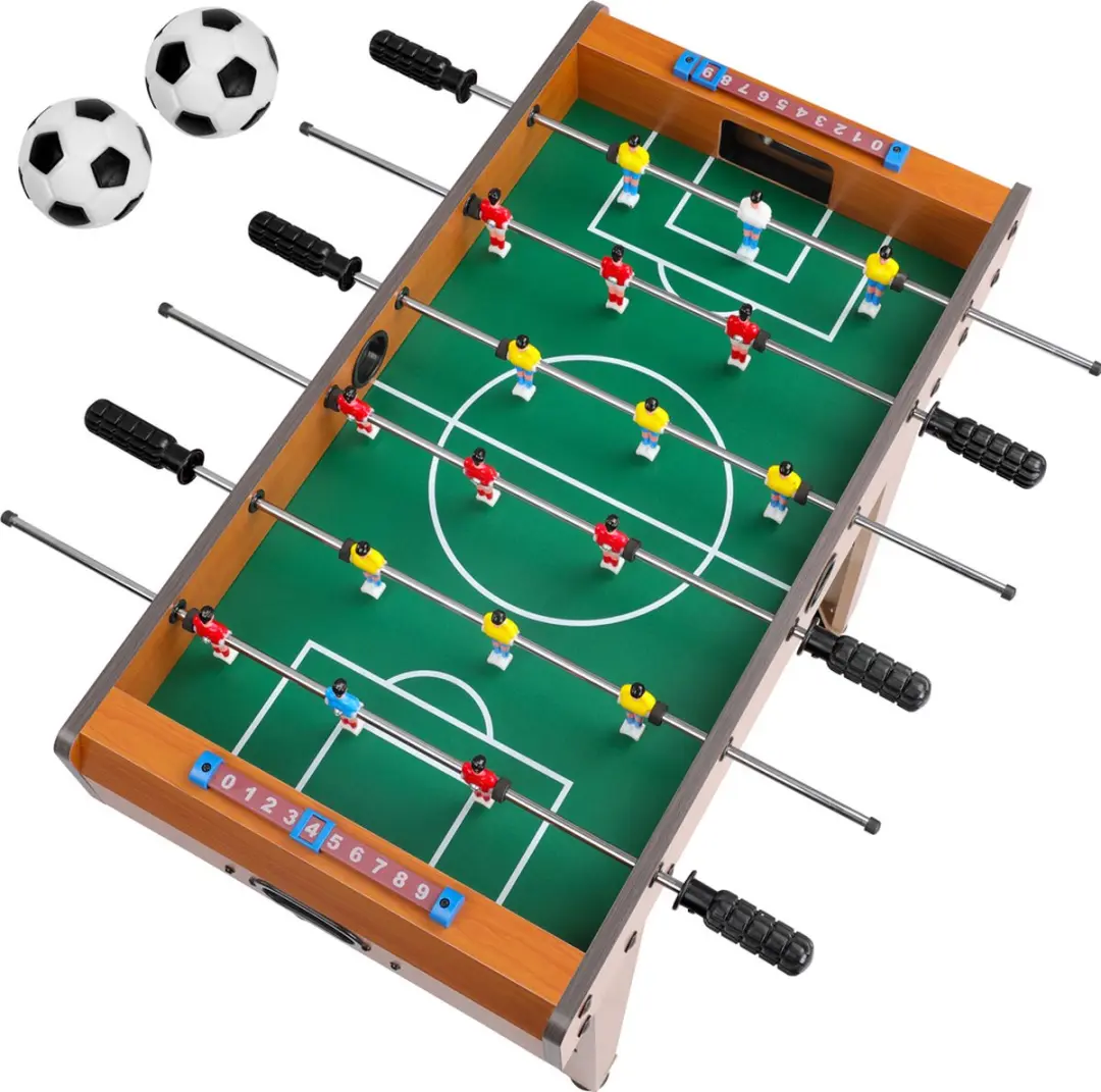 Deuba Voetbaltafel 69x62x37cm - Bruin