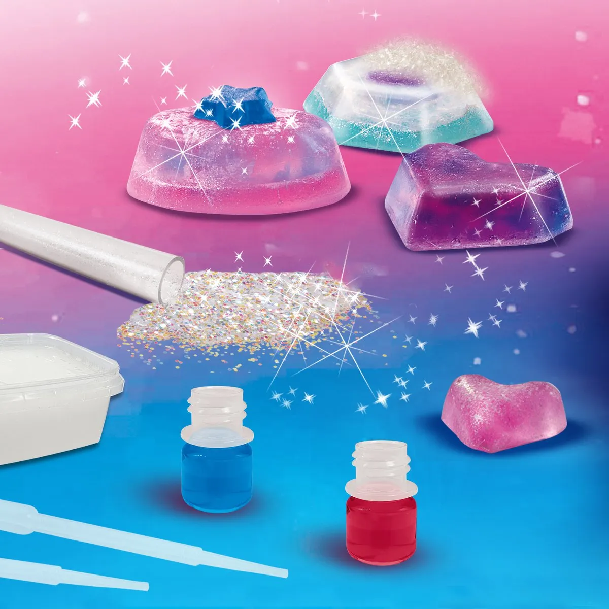 SES Creative Galaxy Zeep Maken Knutselset - 5 Stuks