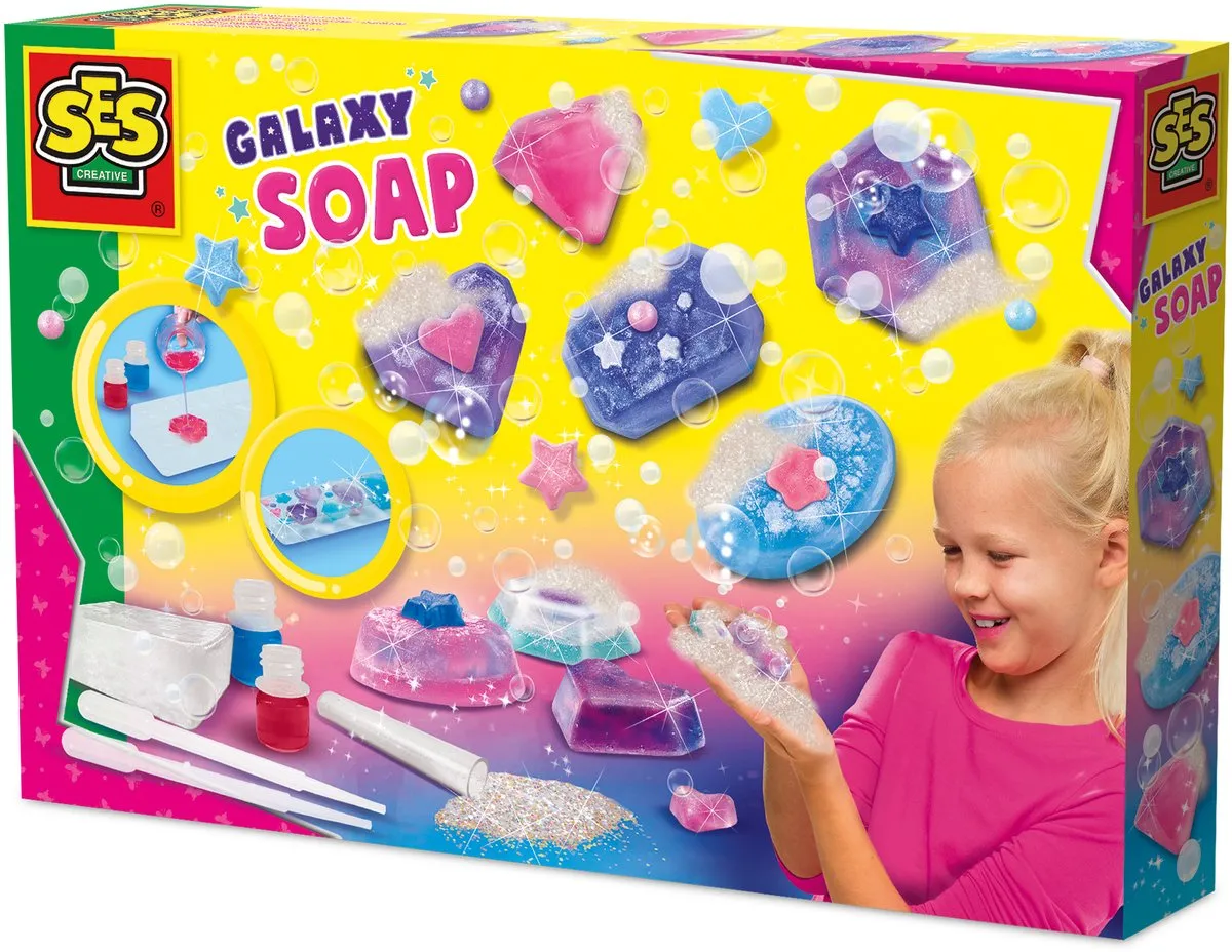 SES Creative Galaxy Zeep Maken Knutselset