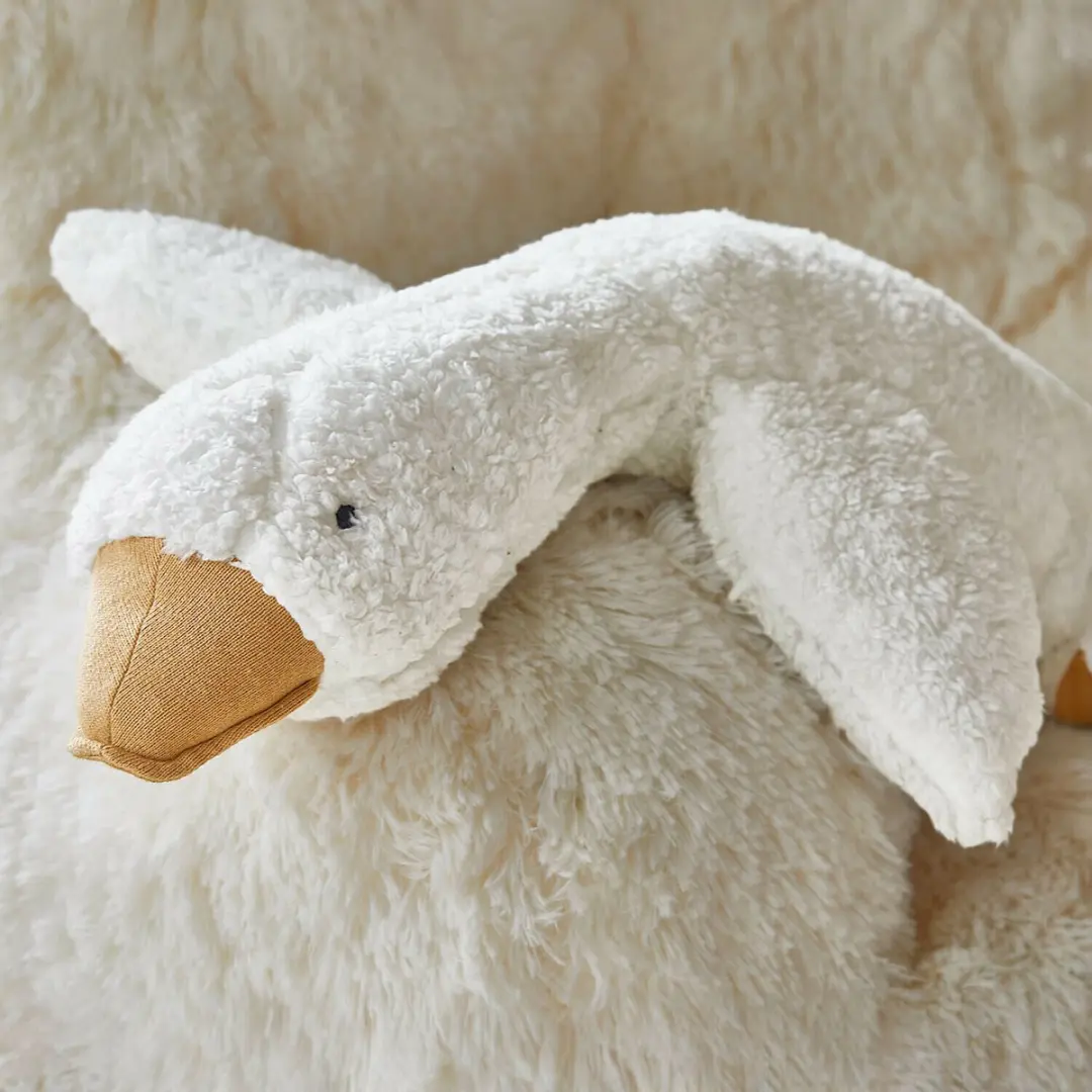 Loberon Knuffeltje Tillyboo - Wit/Bruin - afbeelding 2 van 4