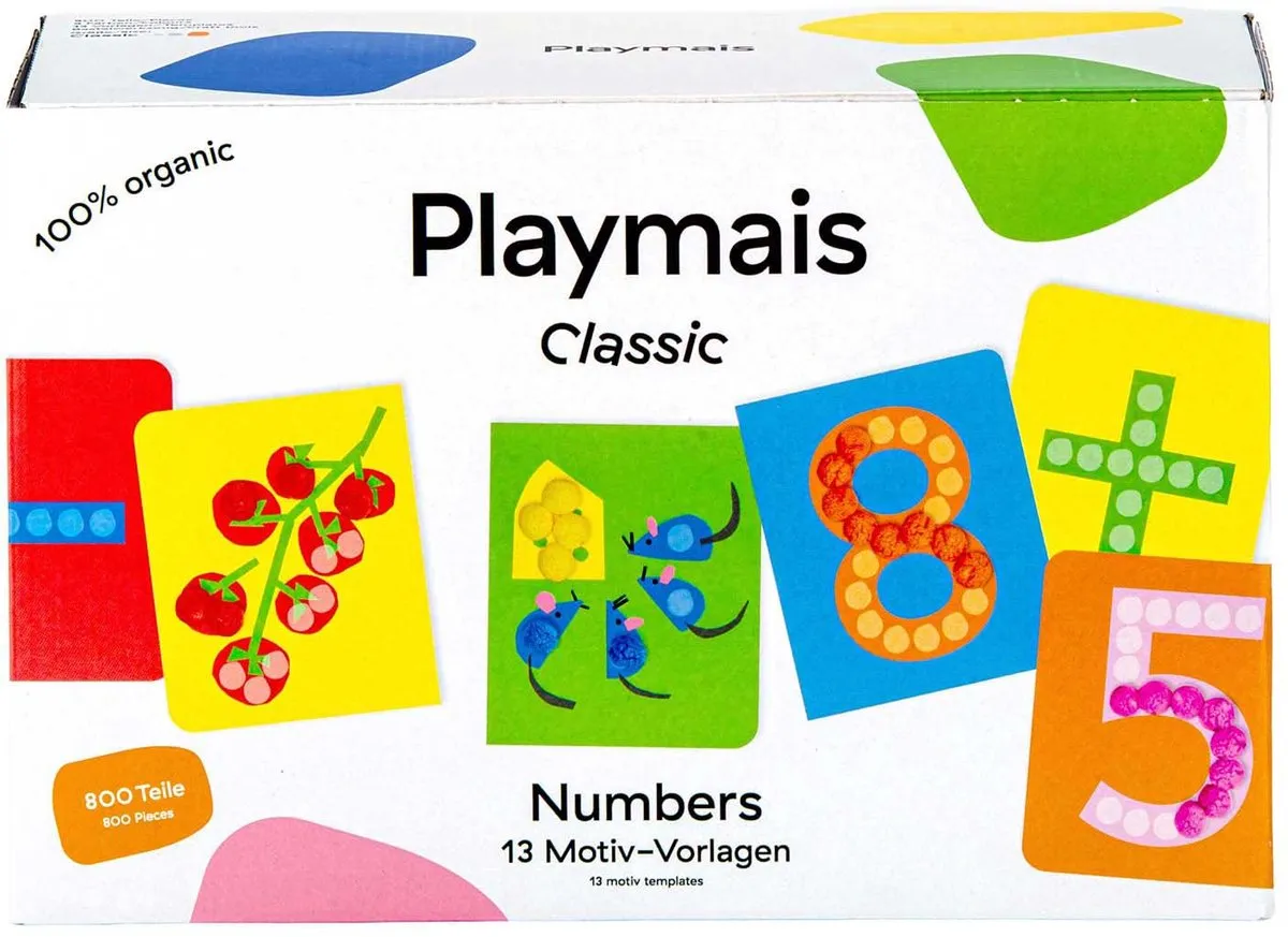 PlayMais Classic Numbers 800 Stukjes