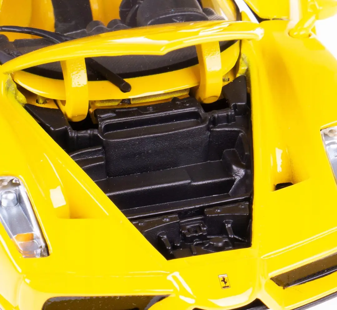 Bburago Ferrari Enzo 1:24 Auto - Geel Metaal - afbeelding 2 van 5