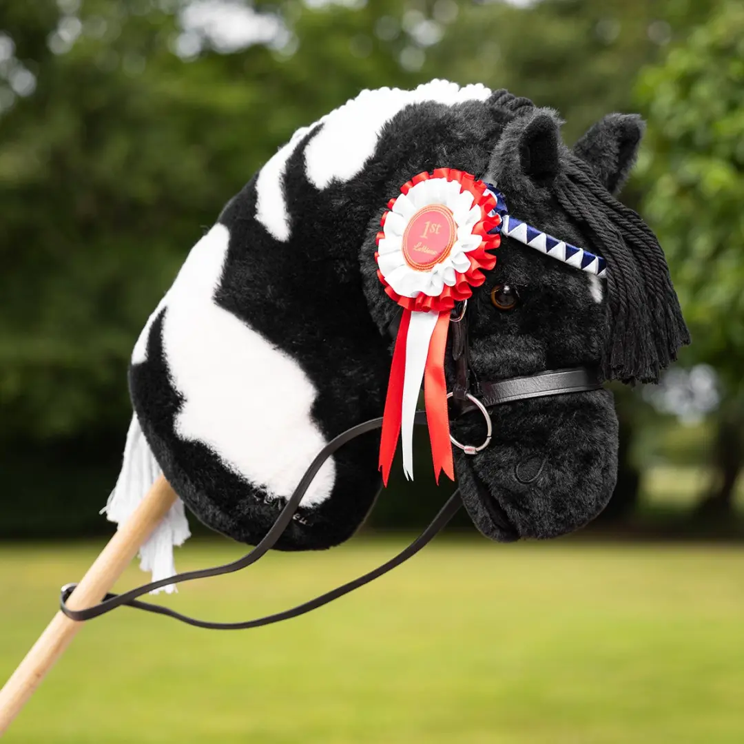 Lemieux Hoofdstel Stokpaard Hobby Horse - Zwart - afbeelding 2 van 4