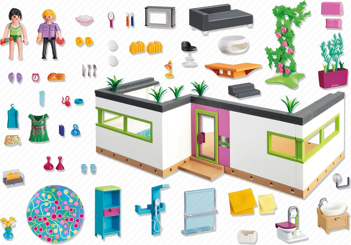 Playmobil Gastenverblijf 5586 - Multicolor