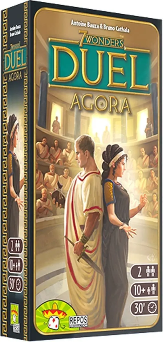 Repos Production 7 Wonders Duel Agora Uitbreiding