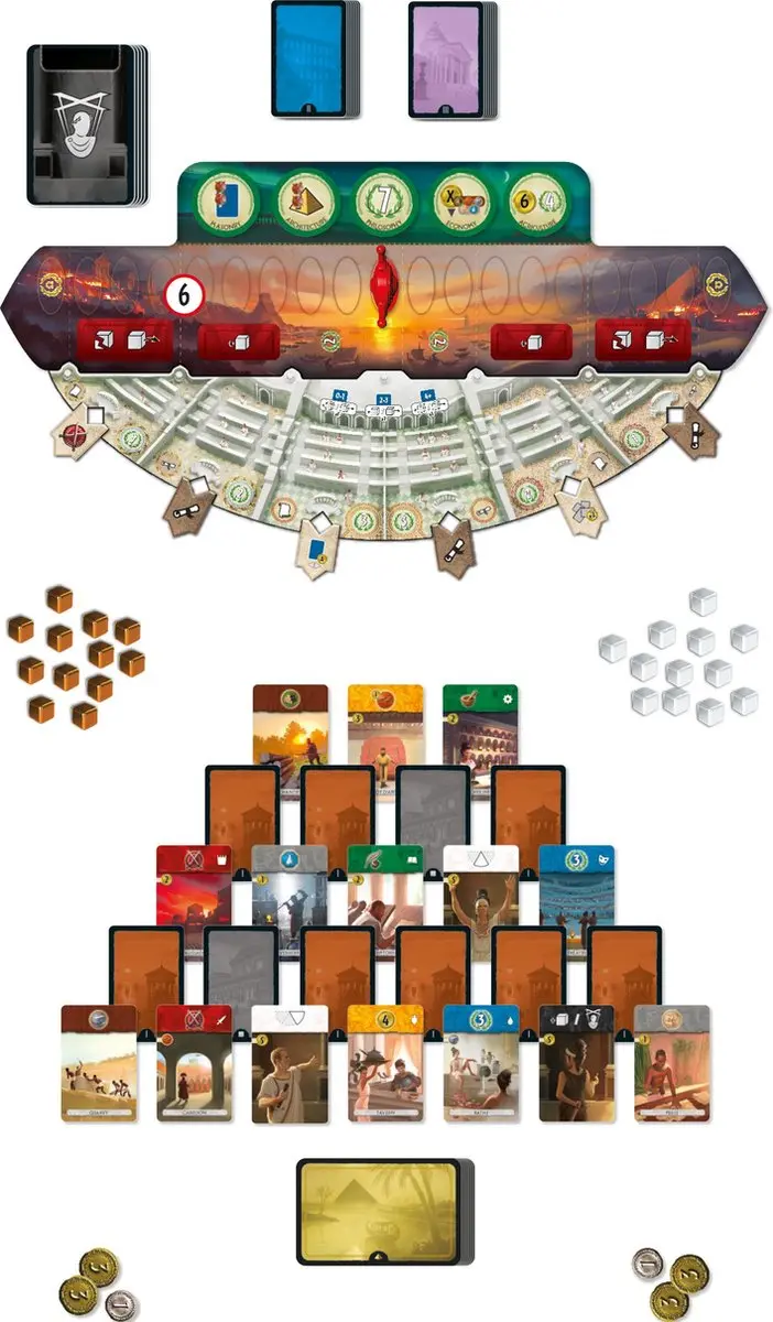 Repos Production 7 Wonders Duel Agora Uitbreiding - REP01-008-02