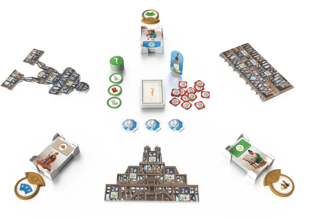 Repos Production 7 Wonders Architects Medals REP01-013NL - Bordspel