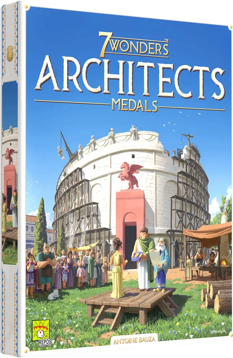 Repos Production 7 Wonders Architects Medals REP01-013NL