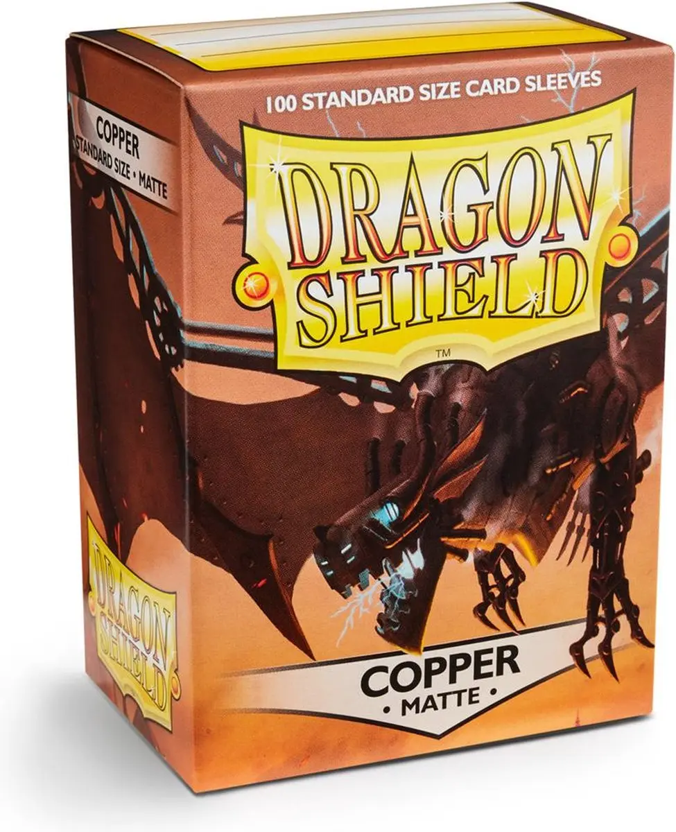 Arcane Tinmen Dragon Shield Matte Sleeves DSAT-11016 - 100 Stuks - Copper