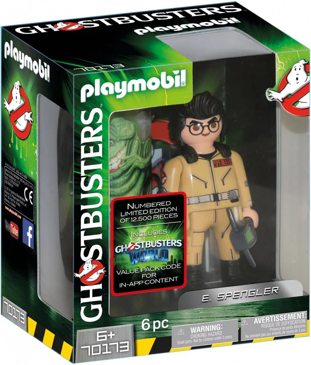 Playmobil Ghostbusters Collector's Edition E. Spengler 70173 - Multicolor - afbeelding 2 van 6