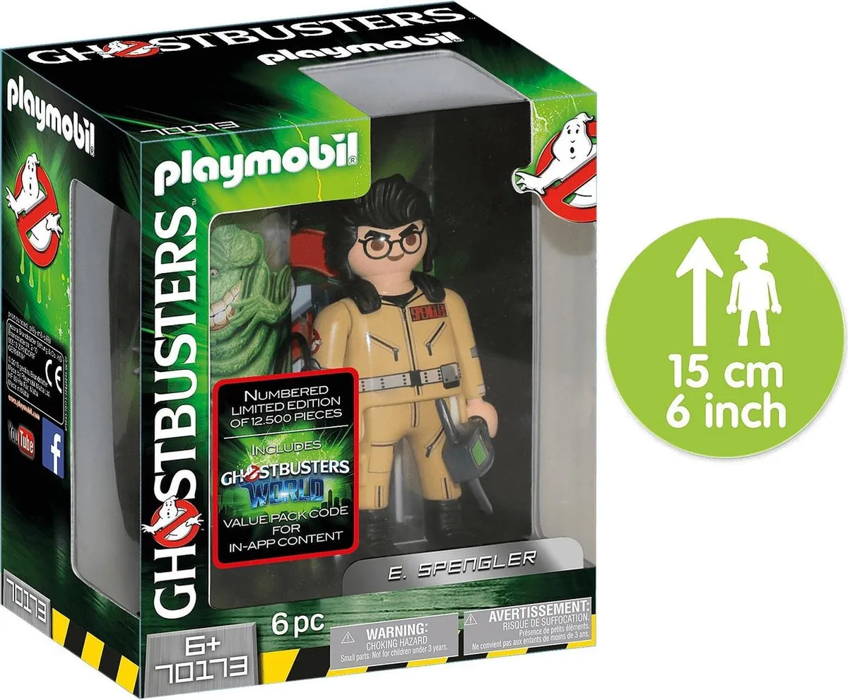 Playmobil Ghostbusters Collector's Edition E. Spengler 70173