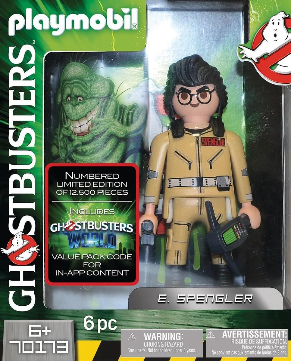 Playmobil Ghostbusters Collector's Edition E. Spengler 70173 - Multicolor - afbeelding 5 van 6