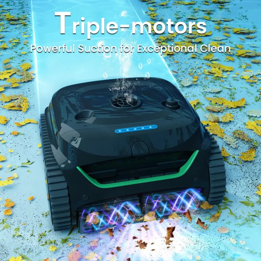 WYBOT C2 Robotstofzuiger Zwembad - 150m² - Zwartgroen - afbeelding 4 van 6