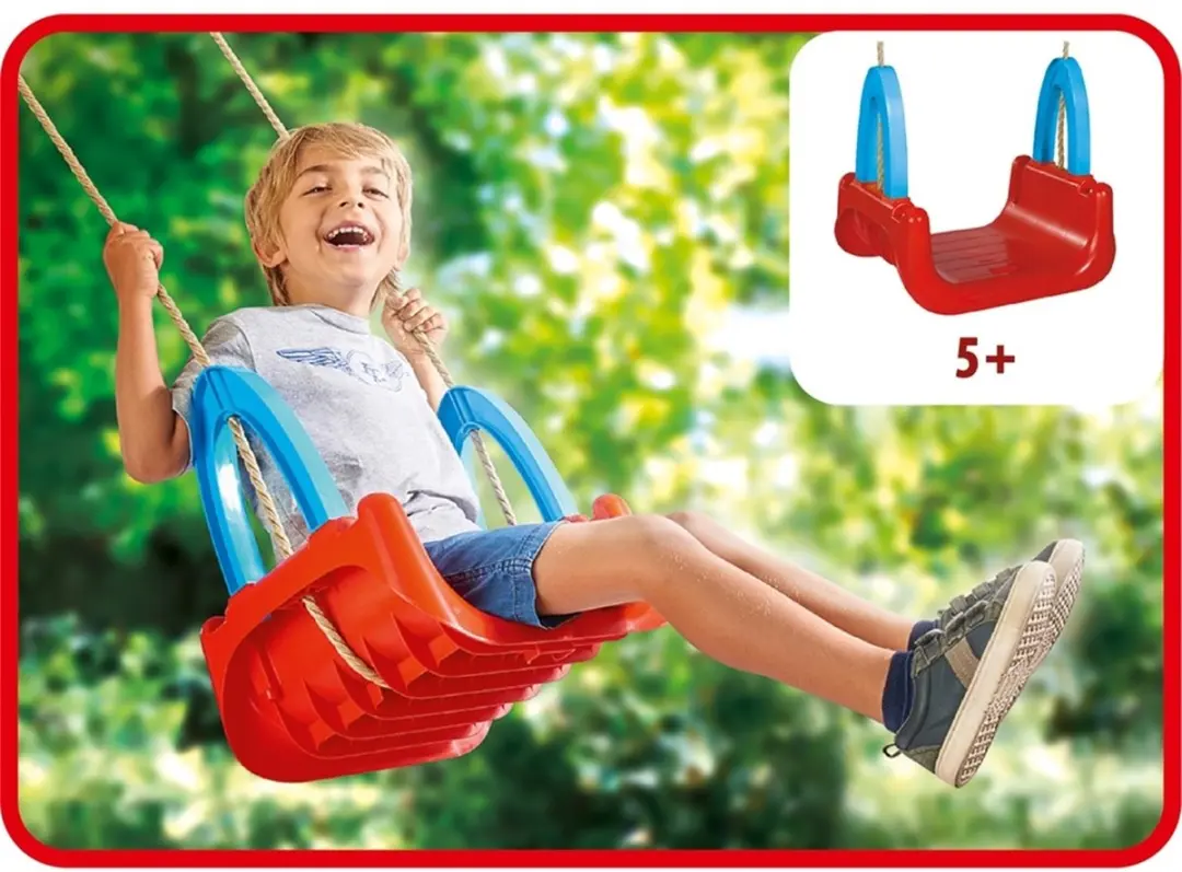 Simba Meegroei Schommel 3-in-1 - Max 60 kg - Rood/Geel/Blauw/ Groen - afbeelding 6 van 6